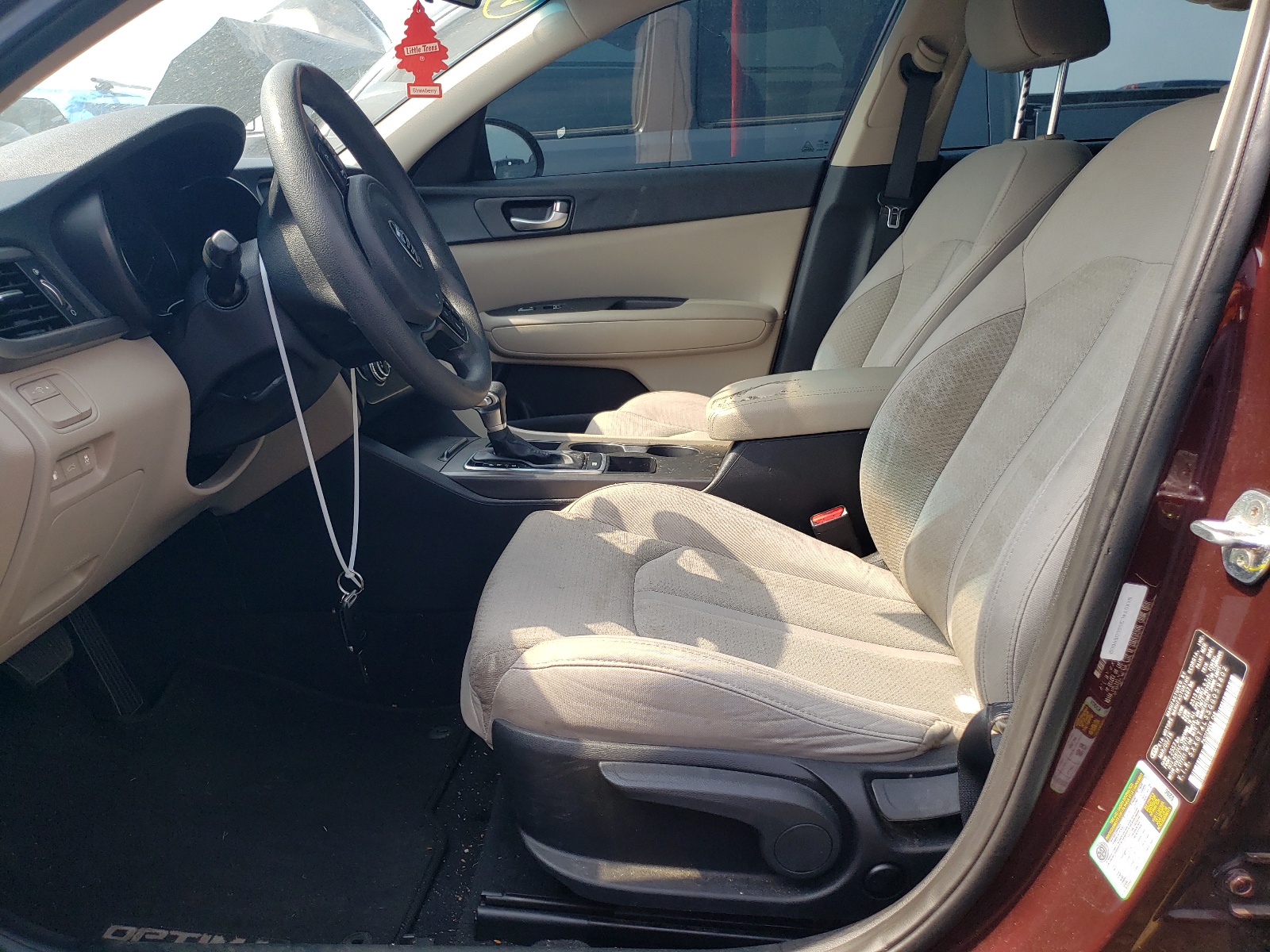 5XXGT4L35GG059802 2016 Kia Optima Lx