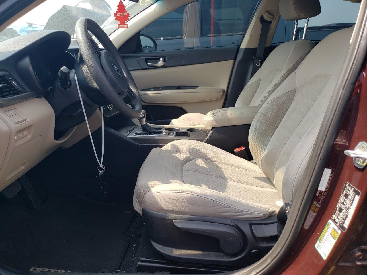 2016 Kia Optima Lx VIN: 5XXGT4L35GG059802 Lot: 61406114