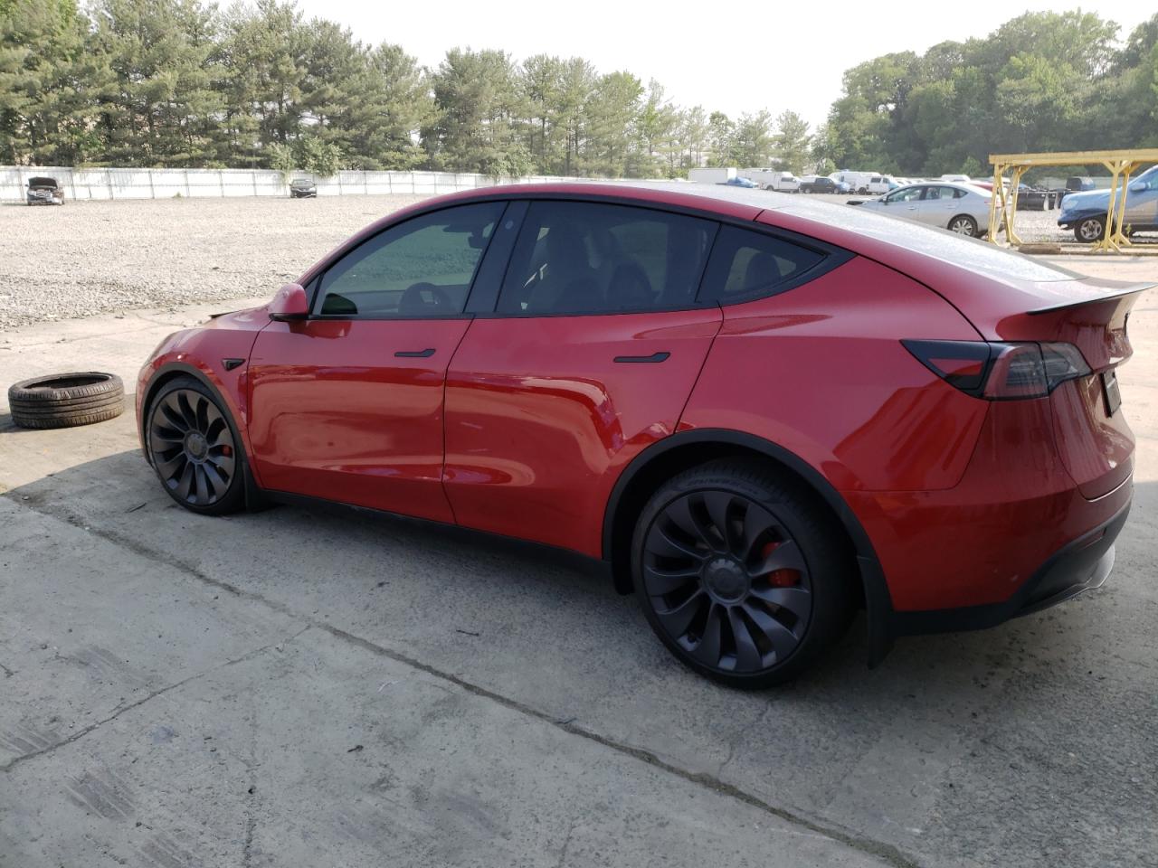 2021 Tesla Model Y VIN: 5YJYGDEF5MF194647 Lot: 54701693