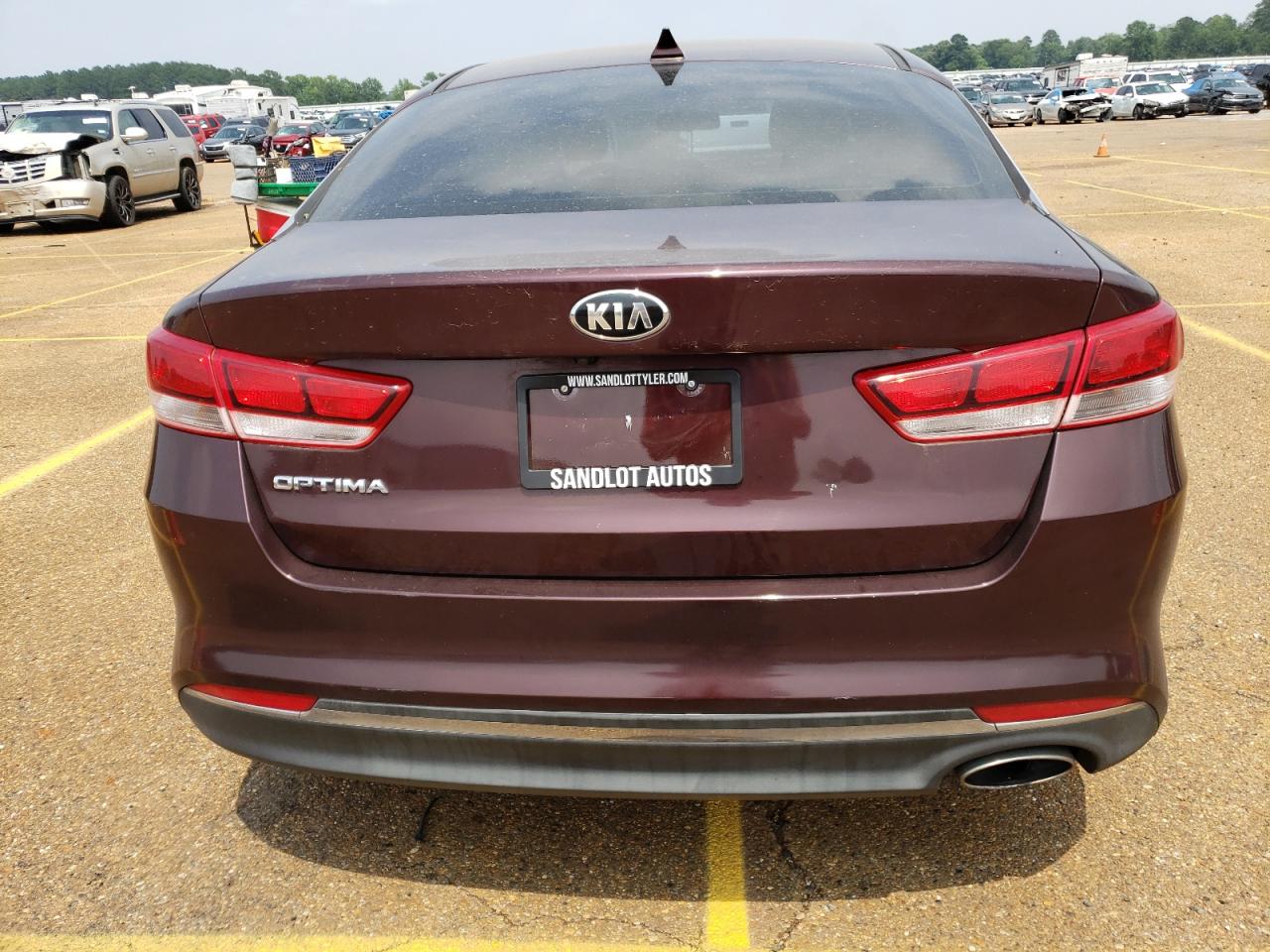 2016 Kia Optima Lx VIN: 5XXGT4L35GG059802 Lot: 61406114
