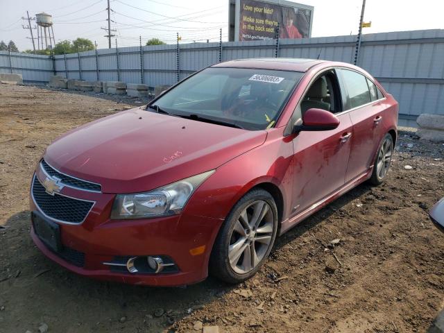  CHEVROLET CRUZE 2012 Czerwony