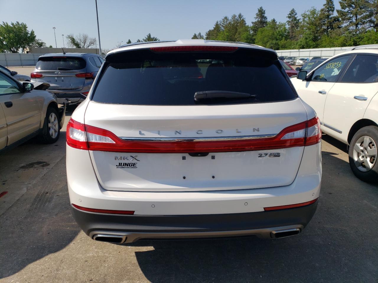 VIN 2LMTJ8LP0GBL69645 2016 LINCOLN MKX no.6