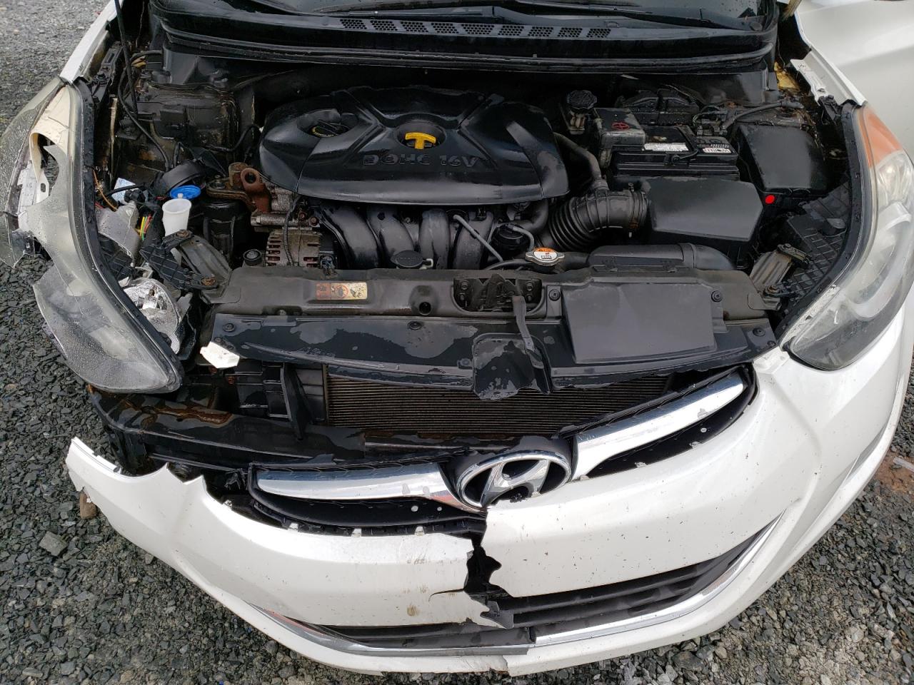 2013 Hyundai Elantra Gls VIN: 5NPDH4AE6DH360250 Lot: 55454753