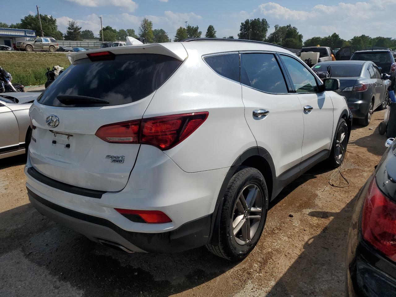 2018 Hyundai Santa Fe Sport VIN: 5NMZUDLB6JH097111 Lot: 57890193