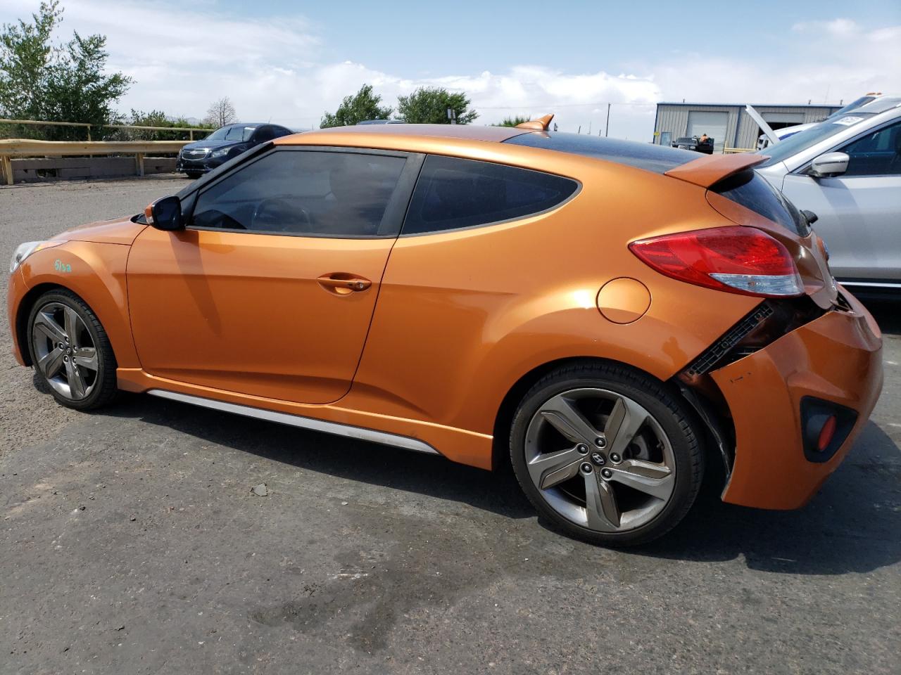 KMHTC6AE5FU240112 2015 Hyundai Veloster Turbo