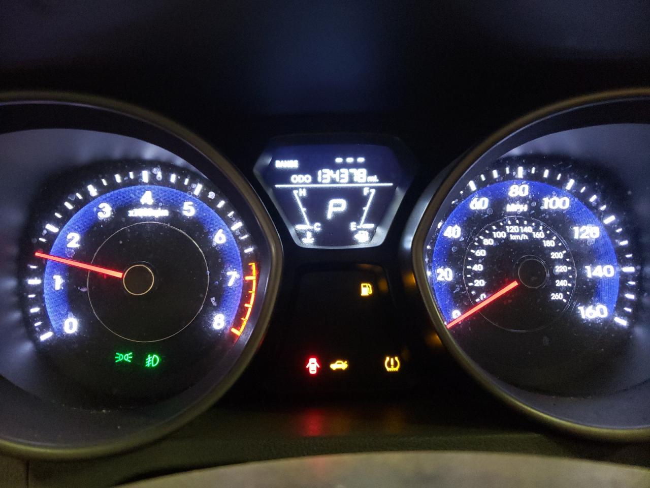 2013 Hyundai Elantra Gls VIN: 5NPDH4AE1DH320318 Lot: 54893953