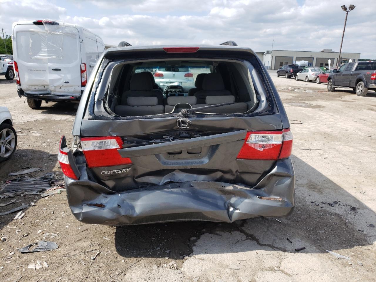 2007 Honda Odyssey Ex VIN: 5FNRL38467B135700 Lot: 61391754