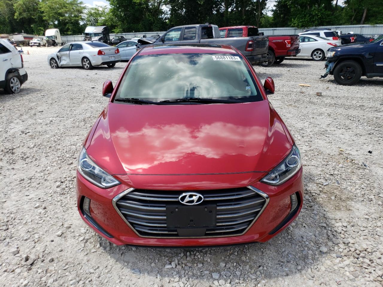 2017 Hyundai Elantra Se VIN: 5NPD84LF2HH105218 Lot: 56881183