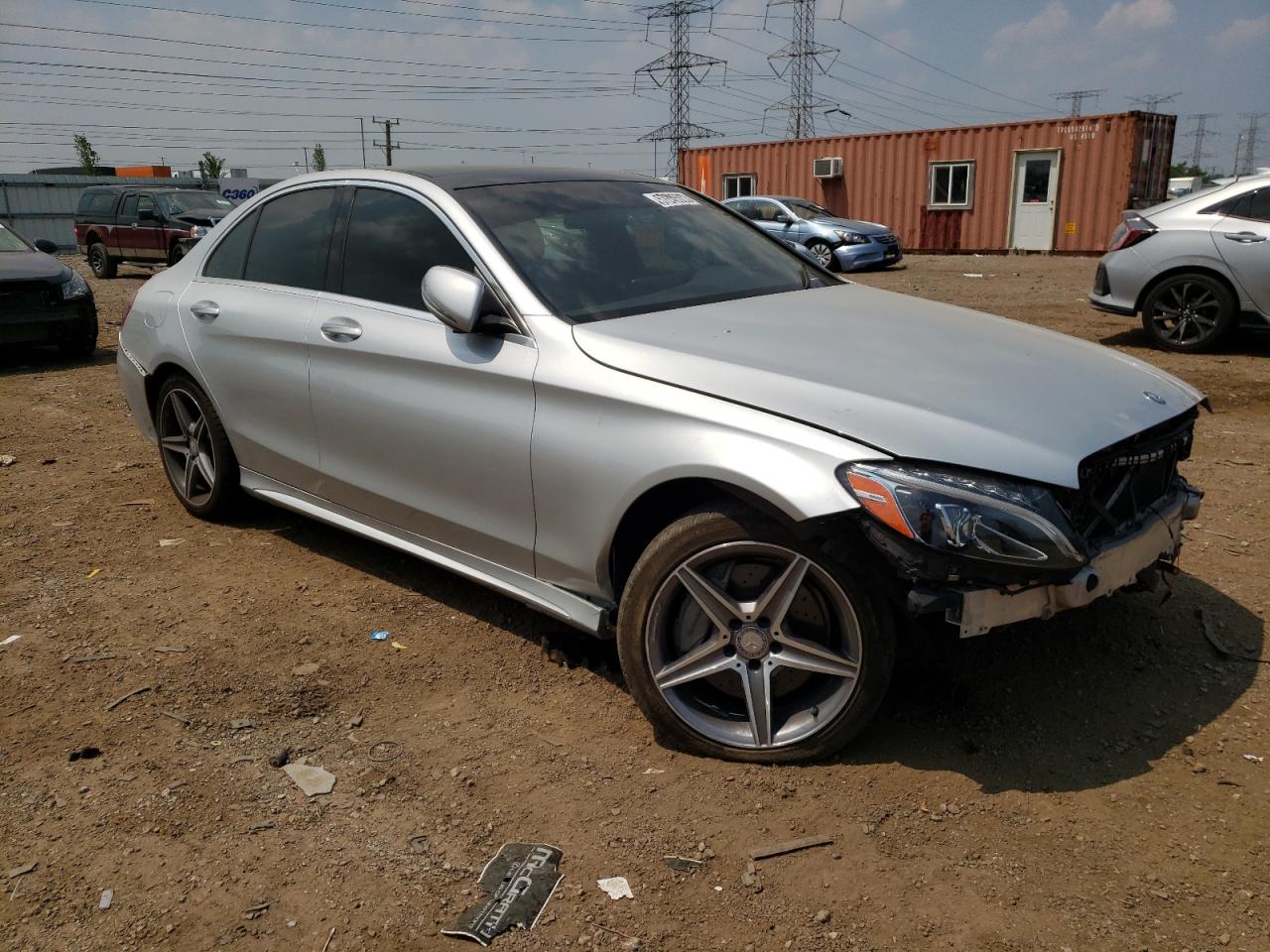 2016 Mercedes-Benz C 300 4Matic VIN: 55SWF4KB1GU122844 Lot: 57246983