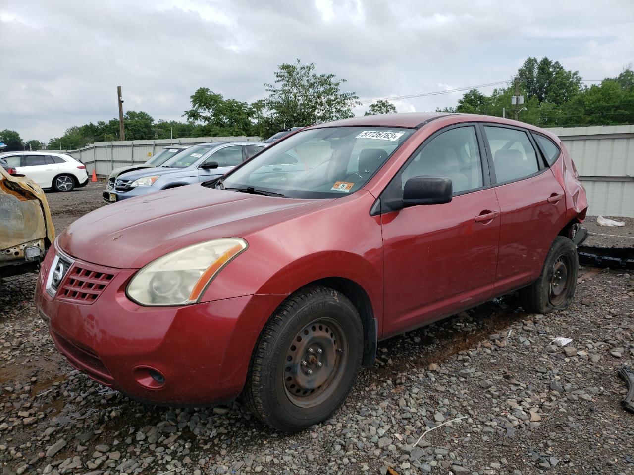 2008 Nissan Rogue S за продажба в Hillsborough, NJ - Rear End