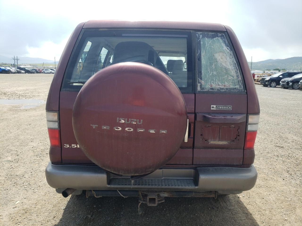 2001 Isuzu Trooper S VIN: JACDJ58X917J02322 Lot: 47347644