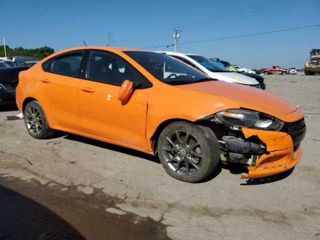 Sedans DODGE DART 2014 Orange