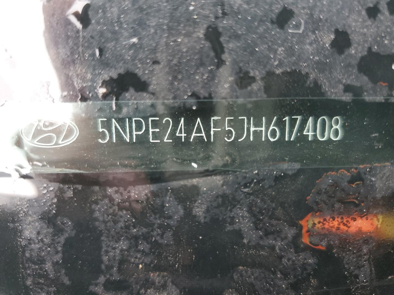 2018 Hyundai Sonata Se VIN: 5NPE24AF5JH617408 Lot: 54023053