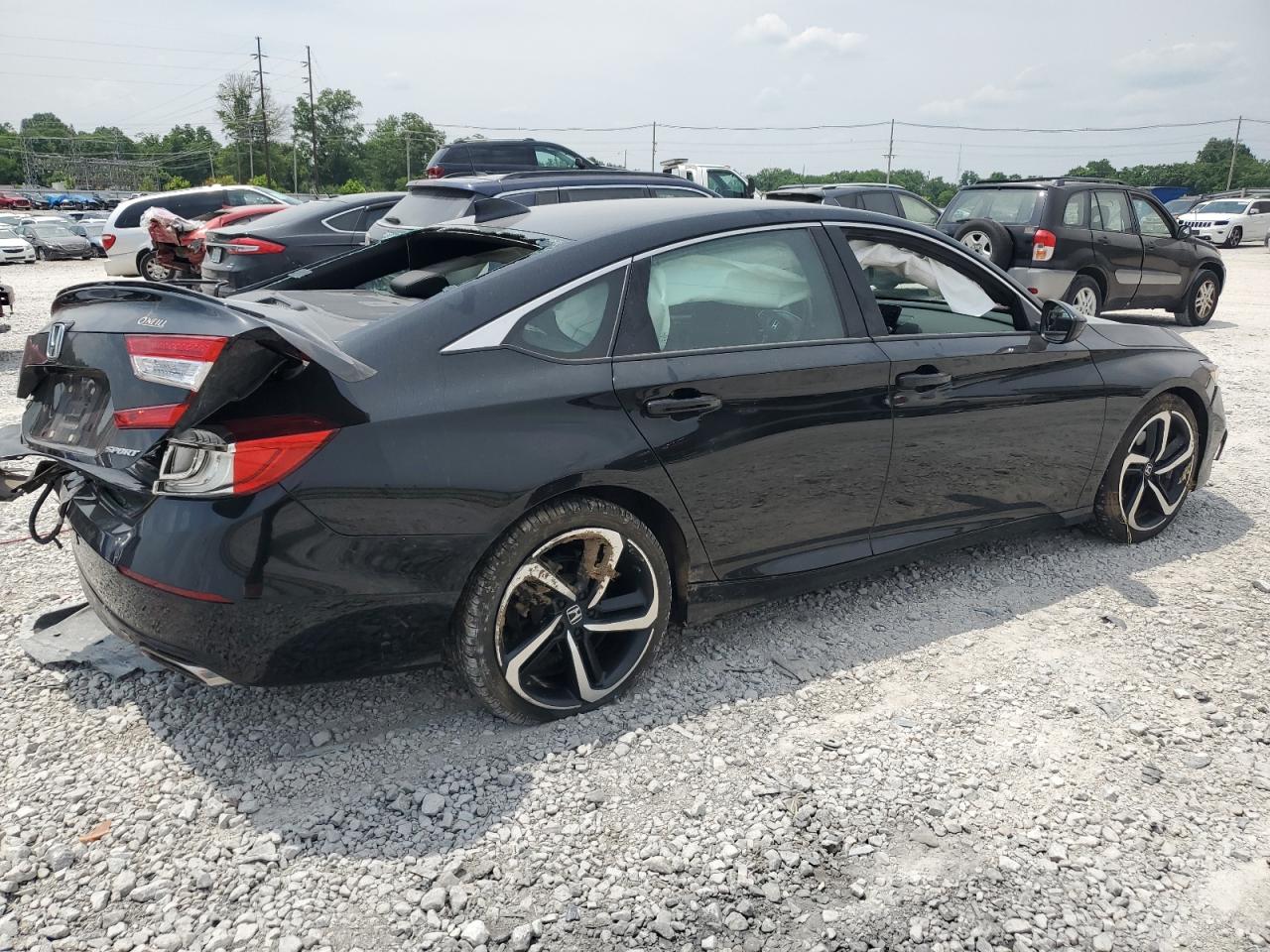 2018 Honda Accord Sport VIN: 1HGCV1F30JA039318 Lot: 54681033