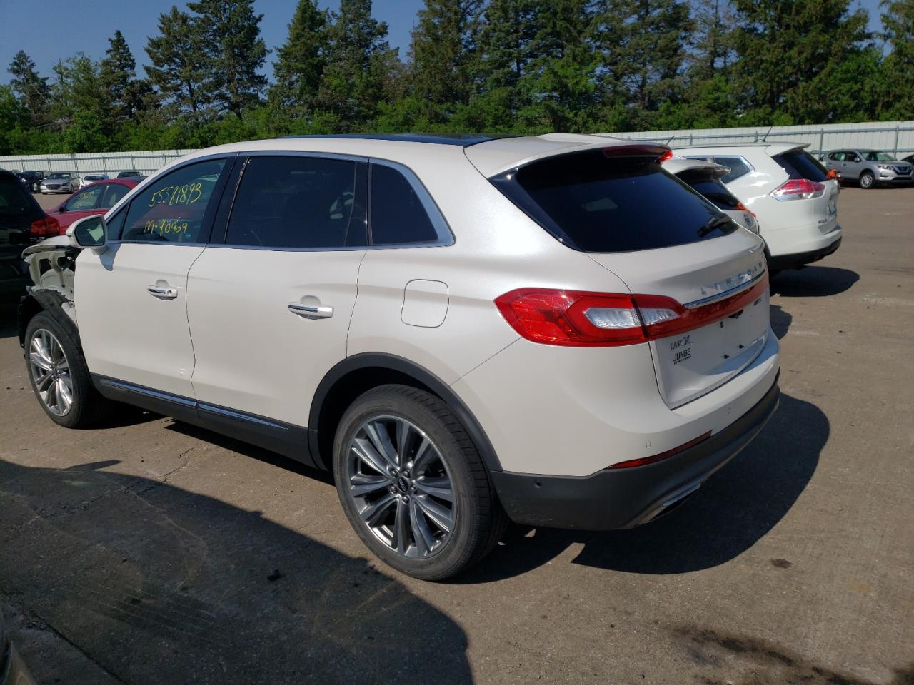 VIN 2LMTJ8LP0GBL69645 2016 LINCOLN MKX no.2