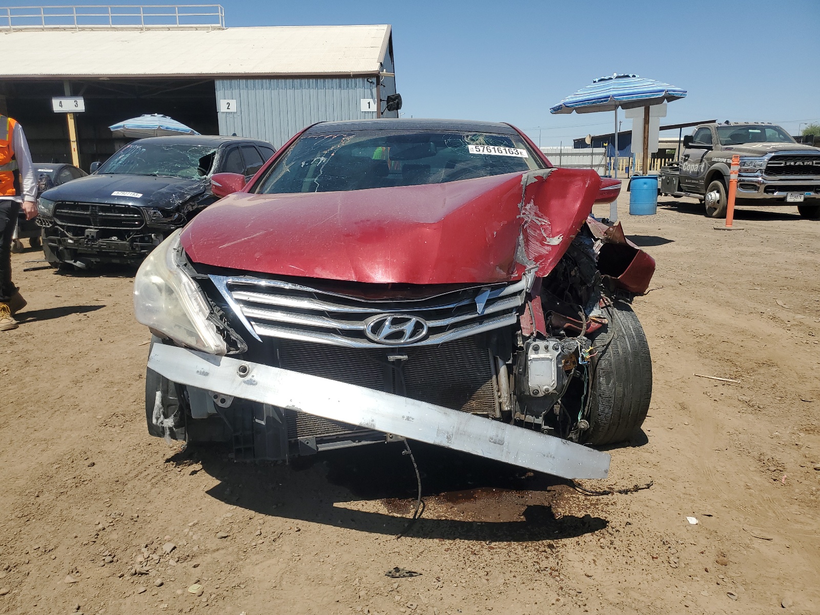 2014 Hyundai Azera Gls vin: KMHFH4JG3EA344375