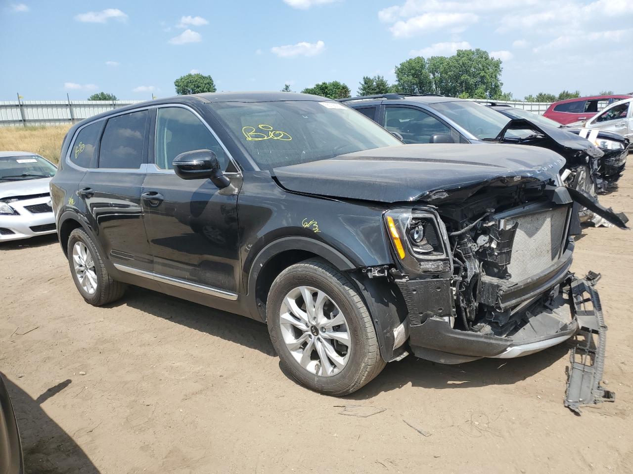 2020 Kia Telluride Lx VIN: 5XYP2DHC1LG015524 Lot: 56708053