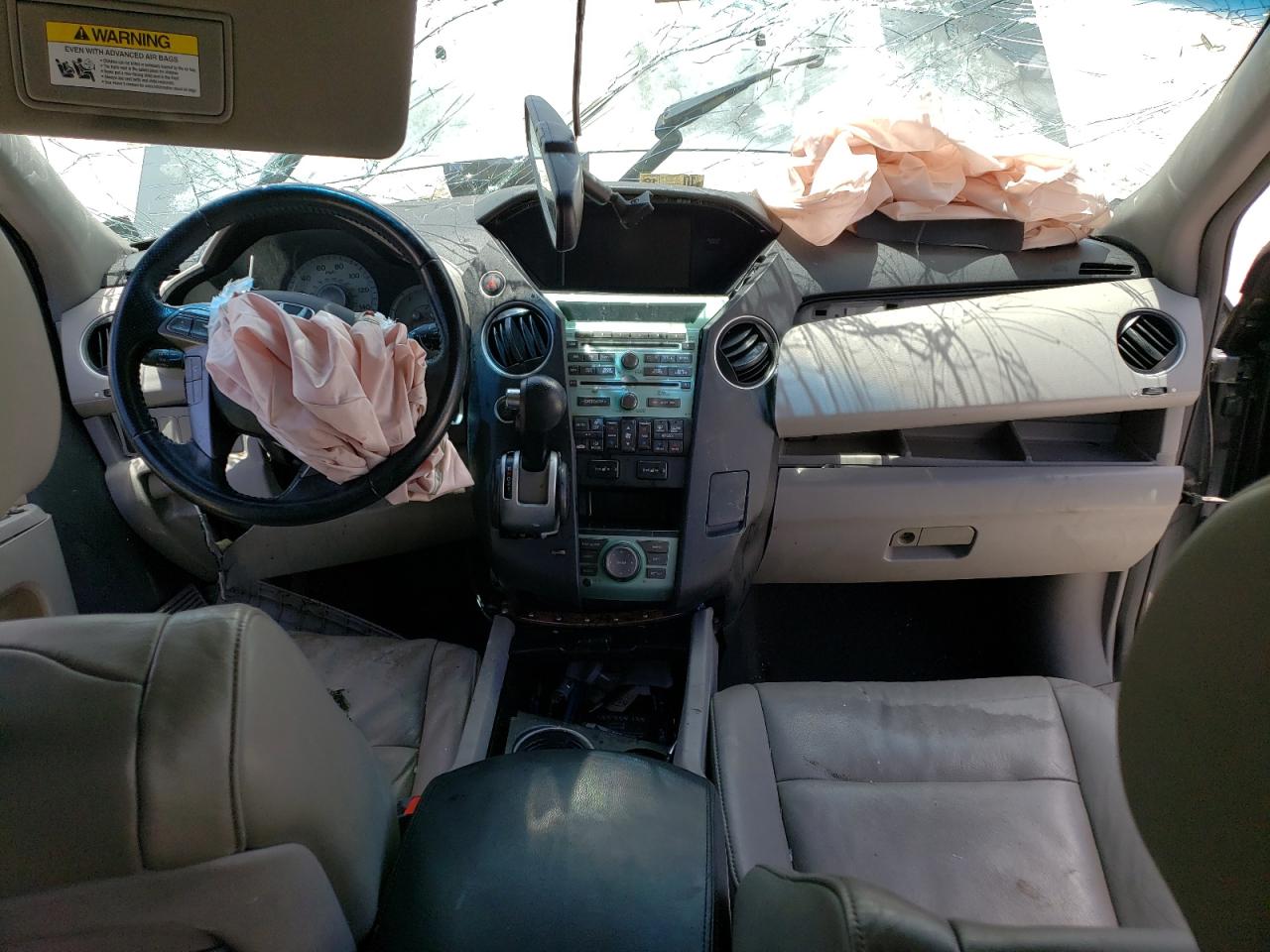 2010 Honda Pilot Touring VIN: 5FNYF4H94AB019083 Lot: 54733923