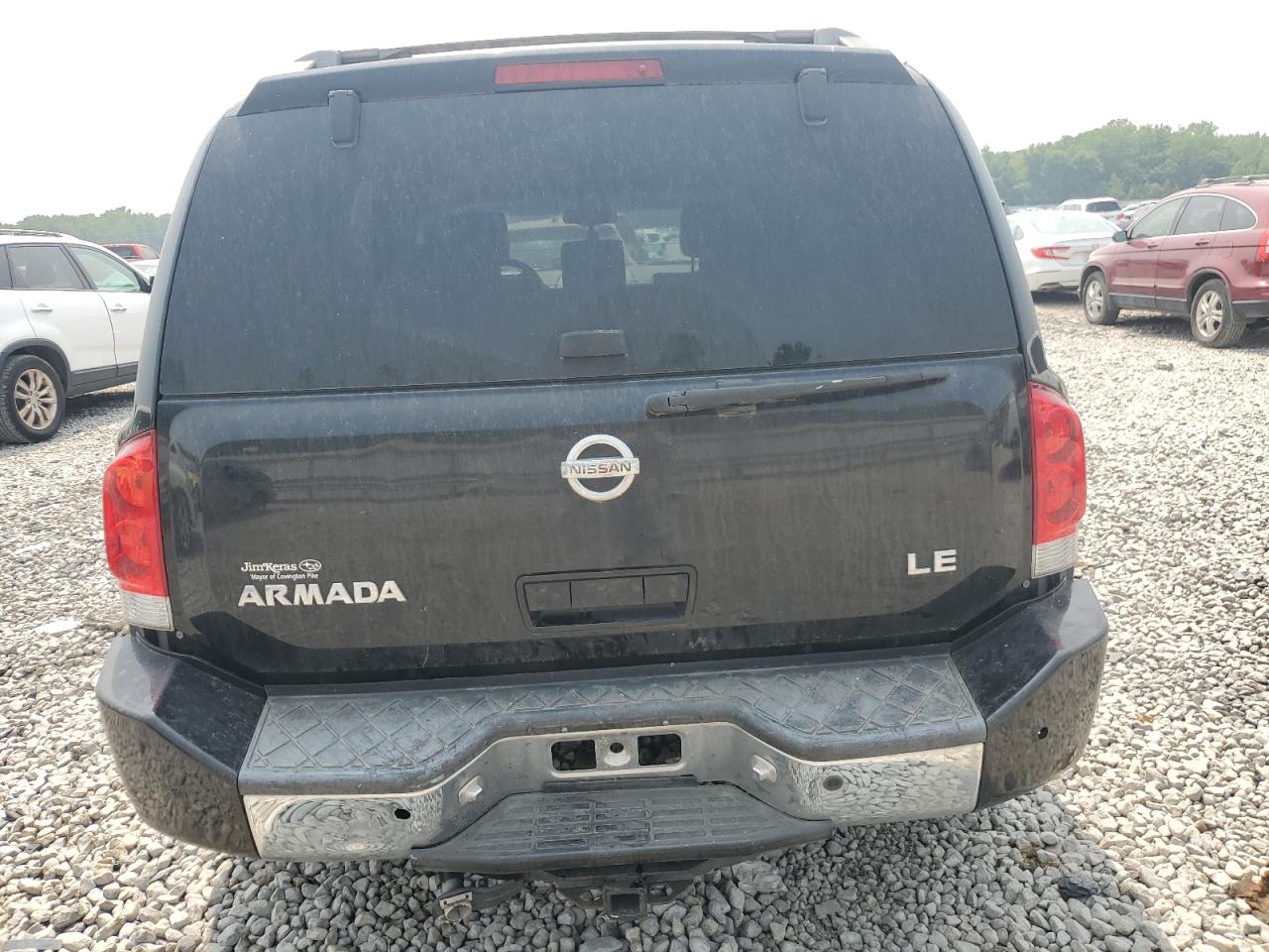 2005 Nissan Armada Se VIN: 5N1AA08A15N738216 Lot: 62122374