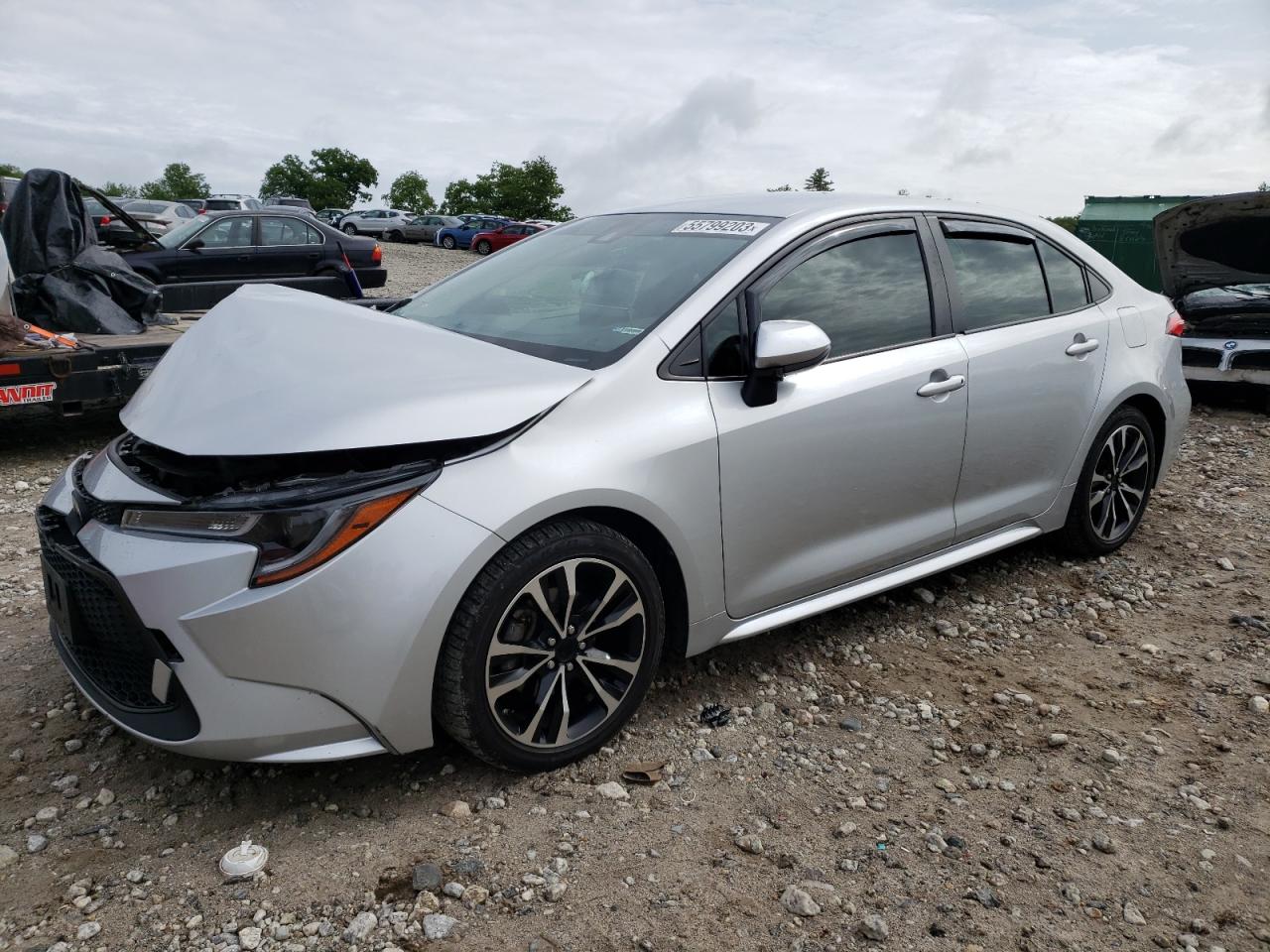 2020 Toyota Corolla Le VIN: JTDEPRAE0LJ064019 Lot: 55799203