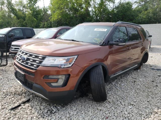 Parquets FORD EXPLORER 2017 Pomarańczowy