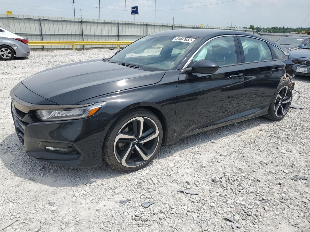 2018 Honda Accord Sport VIN: 1HGCV1F30JA039318 Lot: 54681033