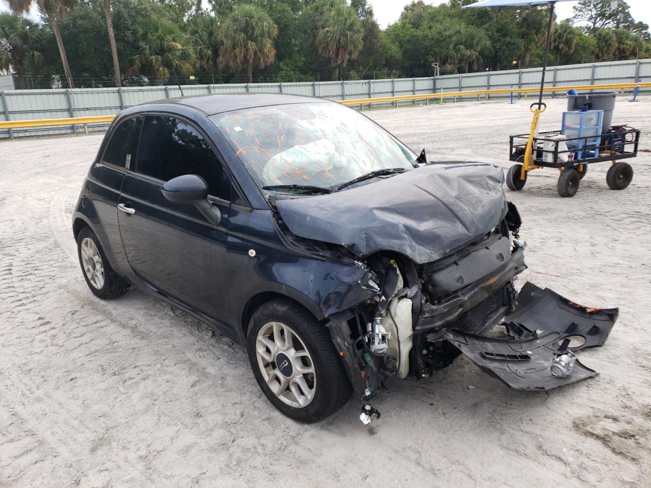 2015 Fiat 500 Pop VIN: 3C3CFFAR7FT508753 Lot: 57228373