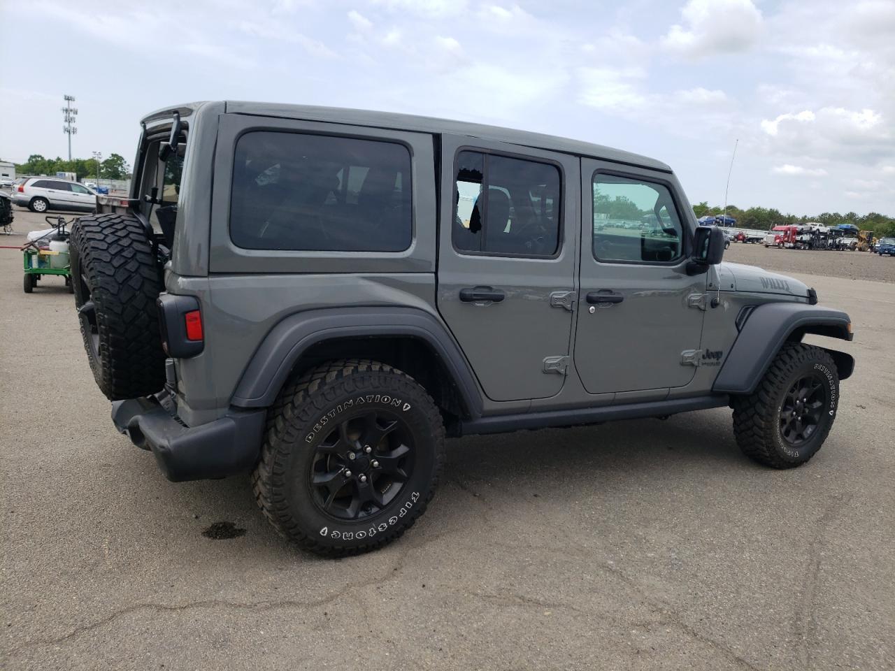 2022 Jeep Wrangler Unlimited Sport VIN: 1C4HJXDG5NW109364 Lot: 55467853