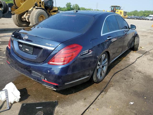  MERCEDES-BENZ S-CLASS 2016 Синий