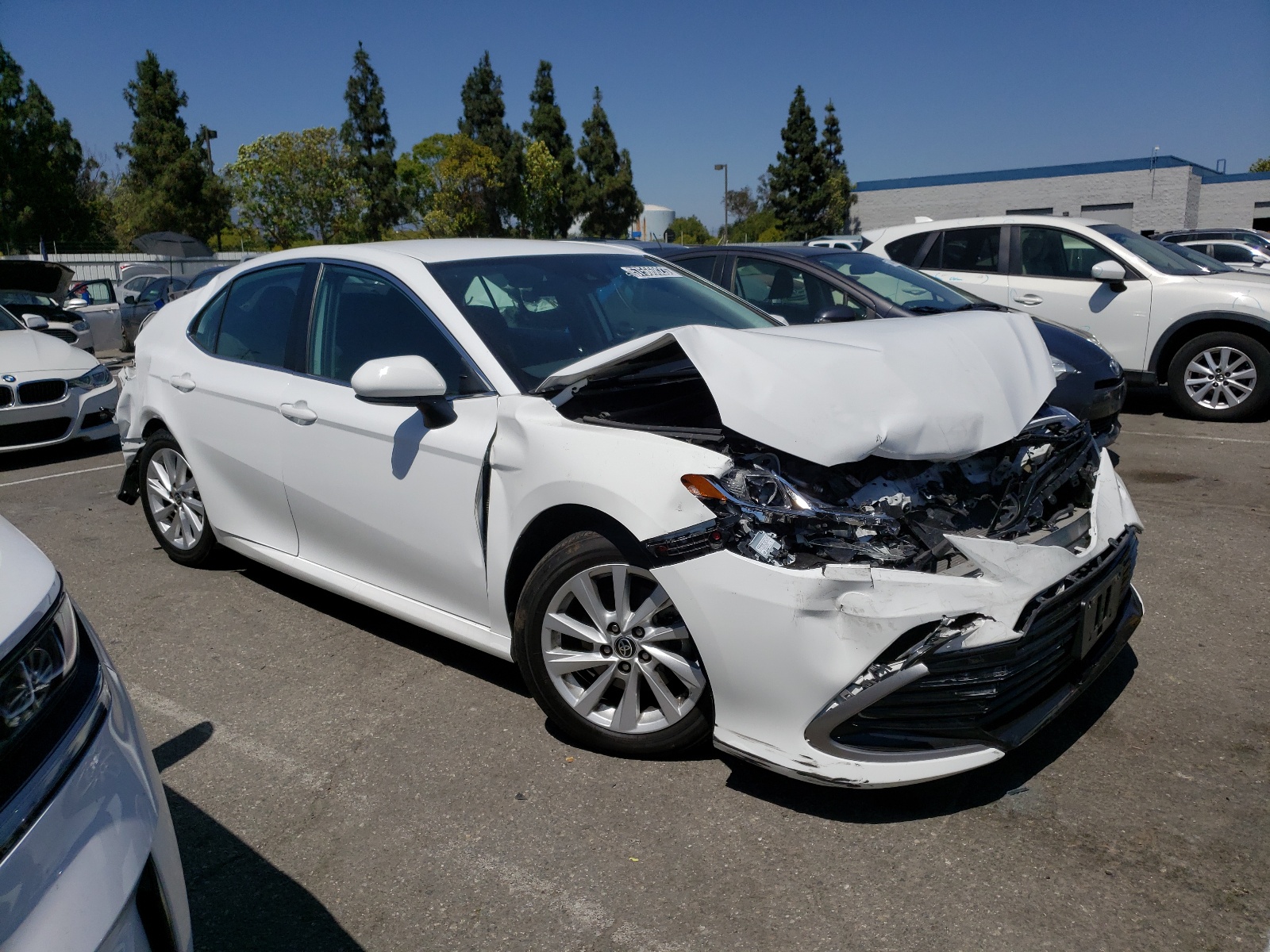 2022 Toyota Camry Le vin: 4T1C11AK4NU651952