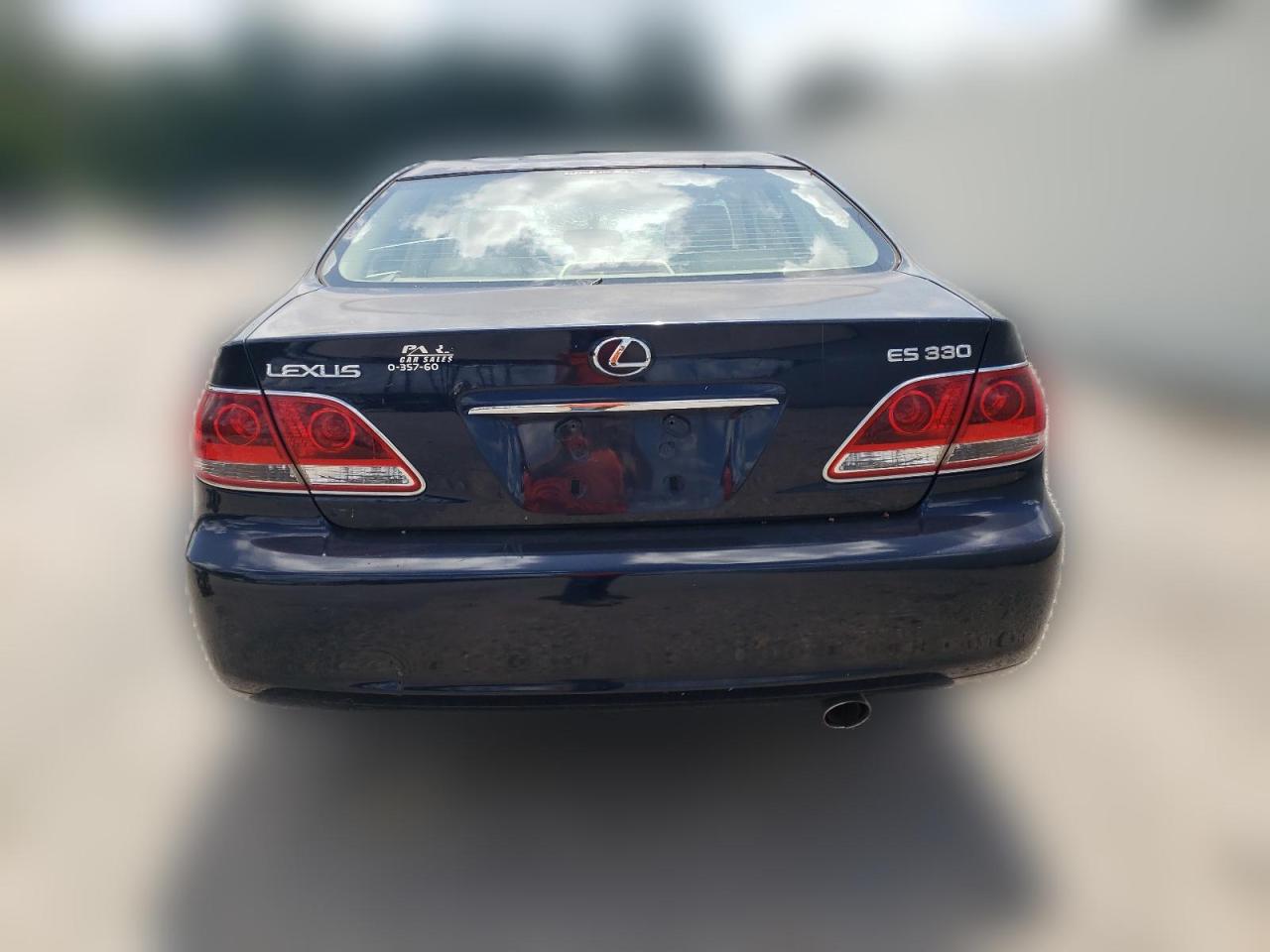 2005 Lexus Es 330 VIN: JTHBA30GX55106727 Lot: 60130134