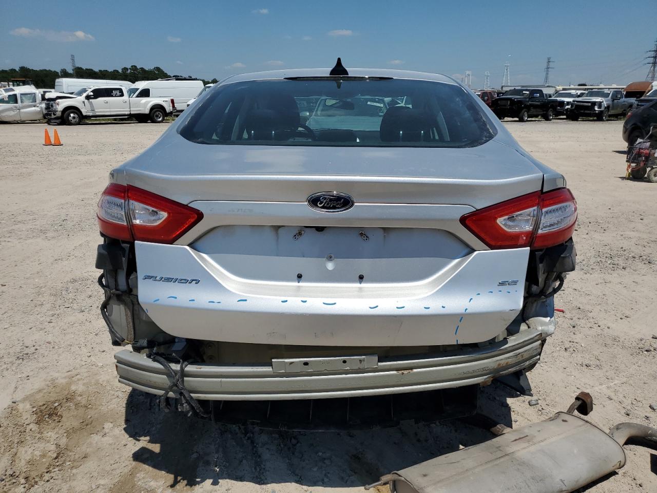 2016 Ford Fusion Se VIN: 3FA6P0H71GR104990 Lot: 59415704