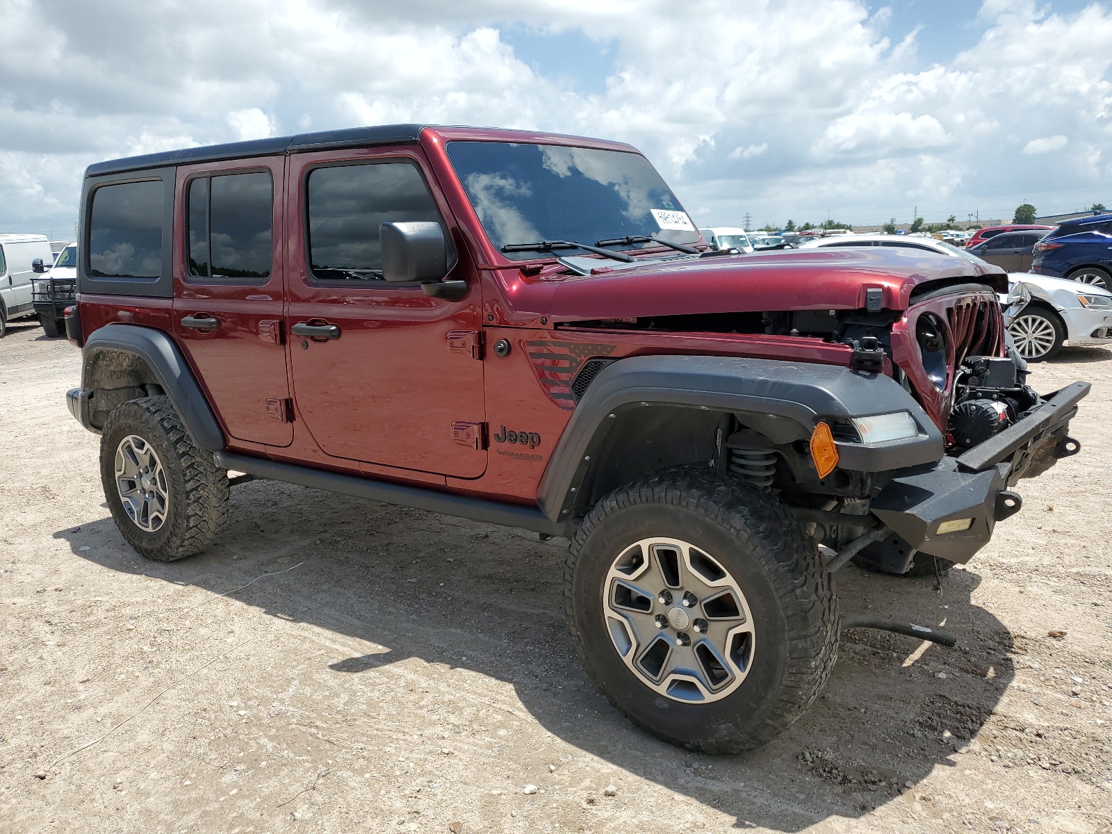 2021 Jeep Wrangler Unlimited Sport vin: 1C4HJXDN2MW679528