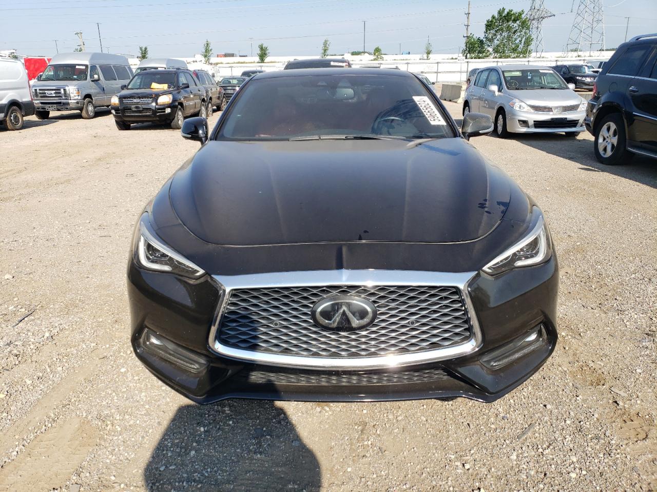 2019 Infiniti Q60 Red Sport 400 VIN: JN1FV7ELXKM441088 Lot: 59665624