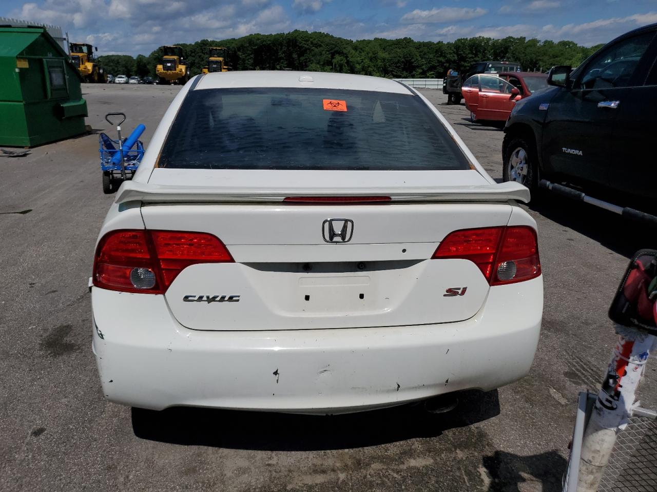2007 Honda Civic Si VIN: 2HGFA55547H704380 Lot: 59903564