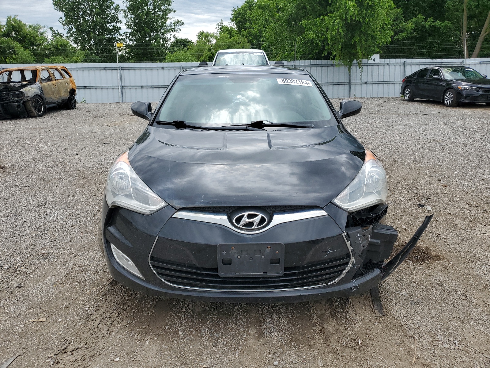 2012 Hyundai Veloster vin: KMHTC6AD3CU037545