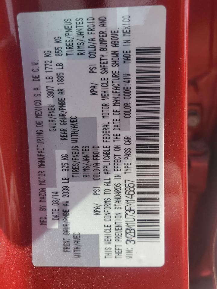 2015 Mazda 3 Sport VIN: 3MZBM1U73FM146857 Lot: 59011334