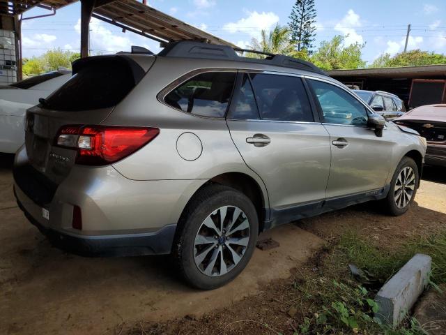  SUBARU OUTBACK 2017 Колір засмаги