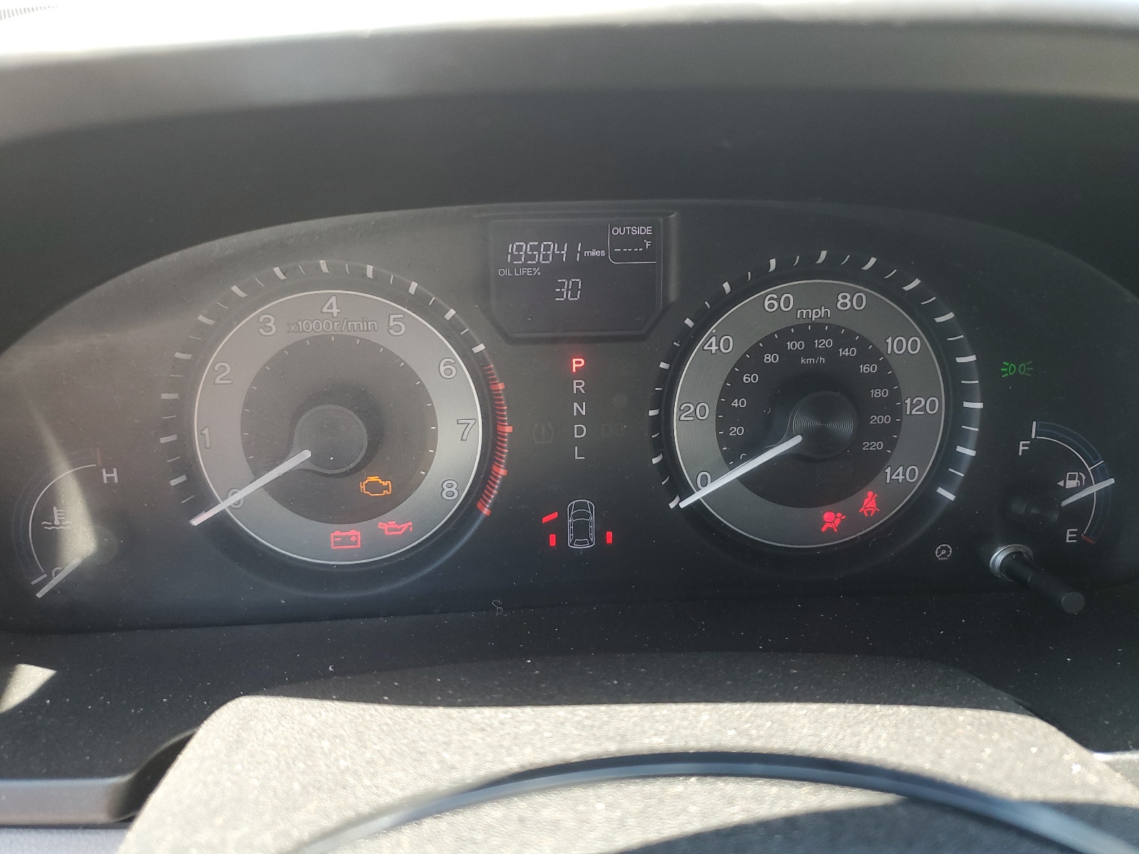 5FNRL5H69CB135276 2012 Honda Odyssey Exl