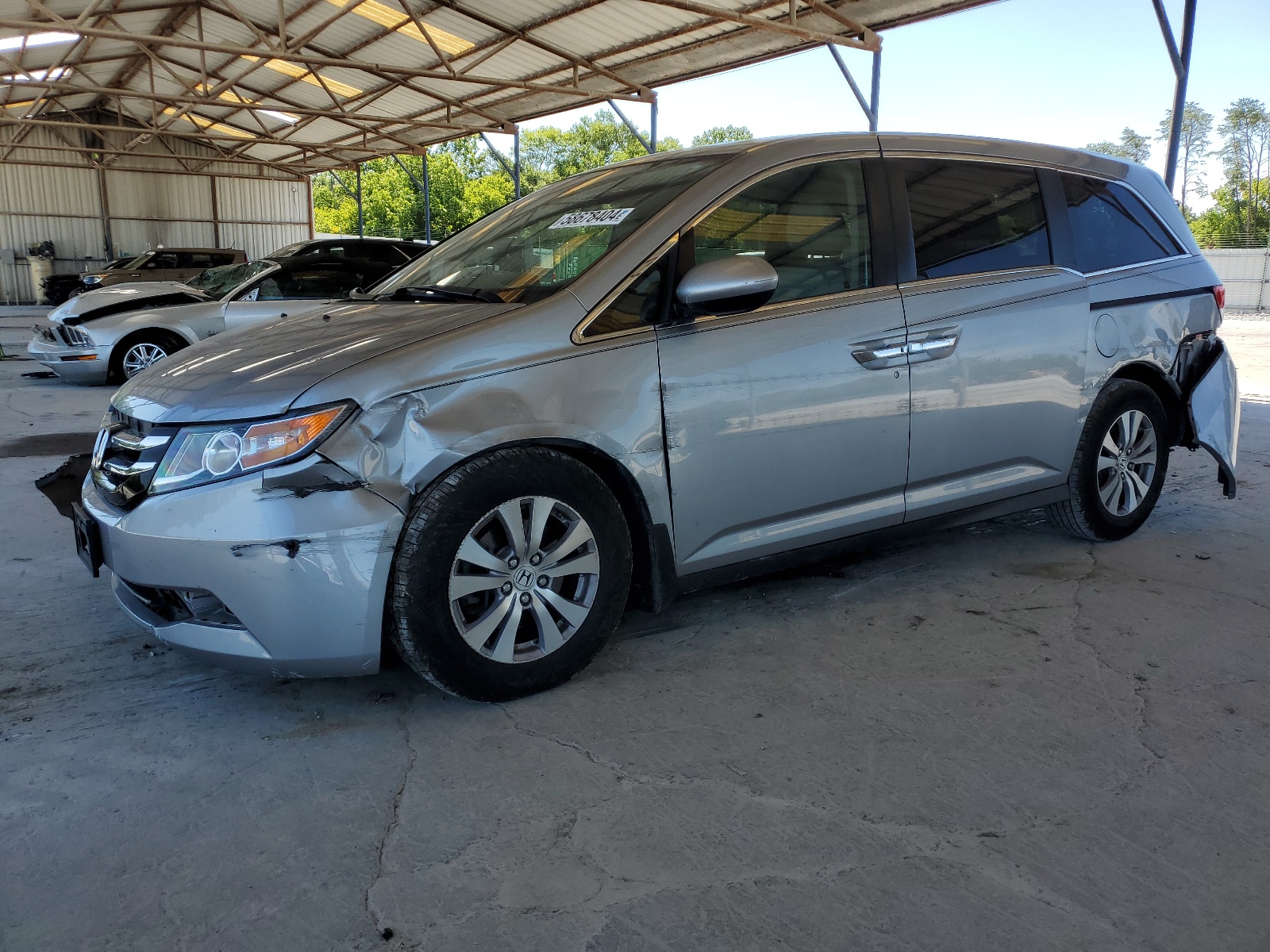 2017 Honda Odyssey Exl vin: 5FNRL5H6XHB022573