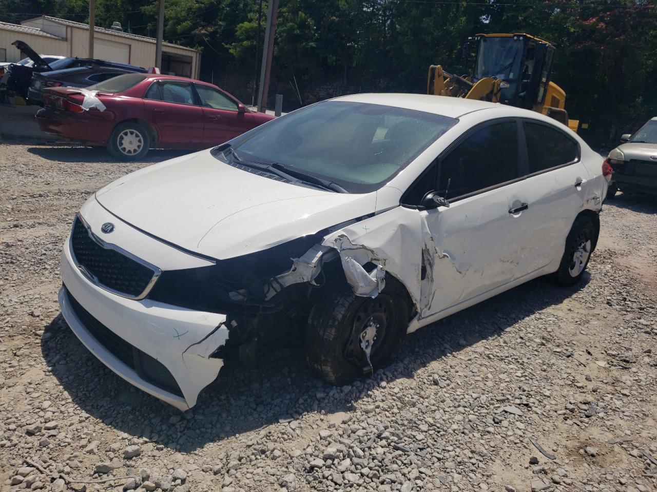 2017 Kia Forte Lx VIN: 3KPFK4A76HE115695 Lot: 58310864