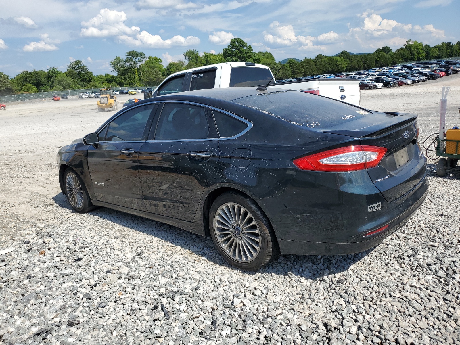 2014 Ford Fusion Titanium Hev vin: 3FA6P0RU9ER191037