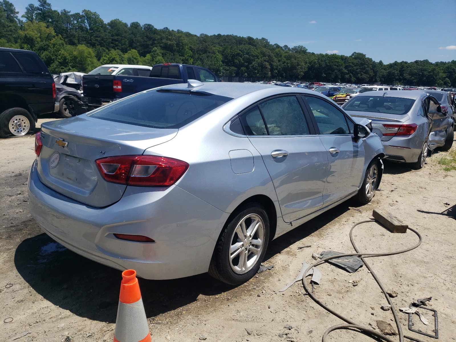 2017 Chevrolet Cruze Lt vin: 1G1BE5SM1H7281356