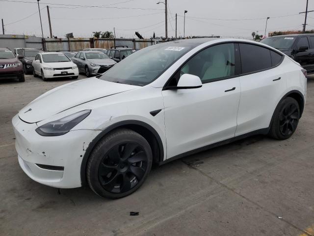  TESLA MODEL Y 2022 Білий