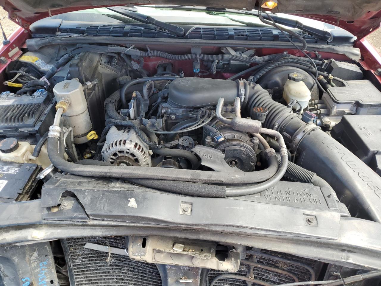 2000 GMC Jimmy / Envoy VIN: 1GKDT13W6Y2236882 Lot: 61284224