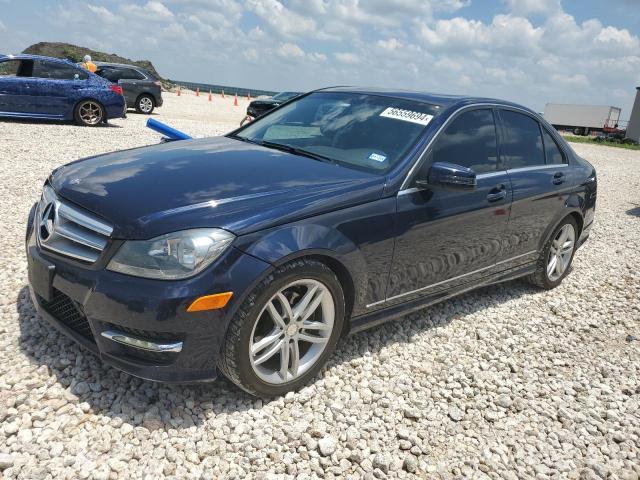  MERCEDES-BENZ C-CLASS 2013 Синий