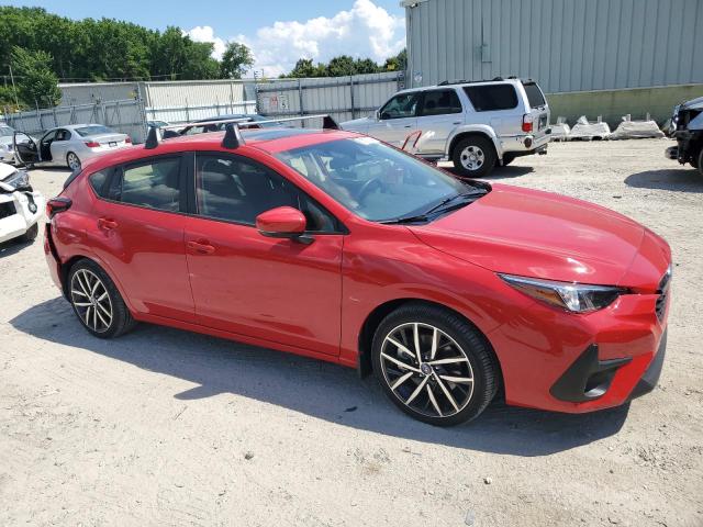  SUBARU IMPREZA 2024 Красный