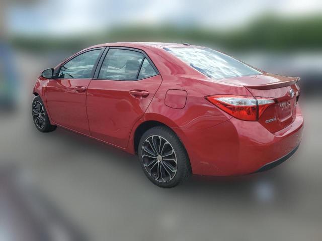  TOYOTA COROLLA 2016 Красный