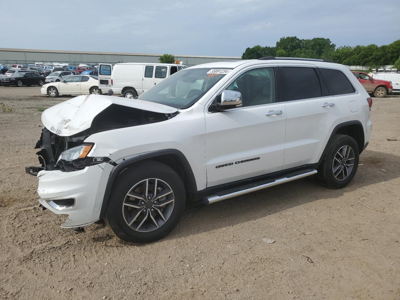 2021 Jeep Grand Cherokee Limited на продаже в Davison, MI - Front End