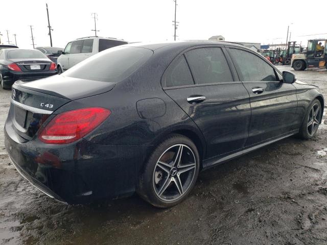  MERCEDES-BENZ C-CLASS 2018 Чорний